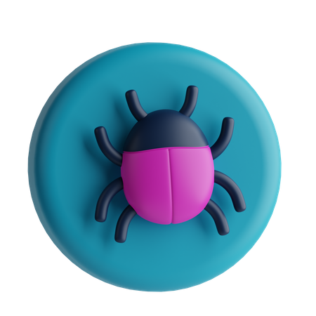 Bug  3D Icon