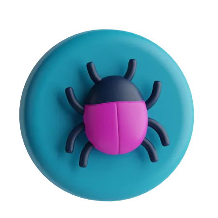 Bug  3D Icon