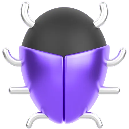 Bug  3D Icon