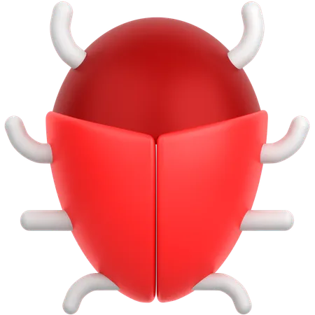 Bug  3D Icon