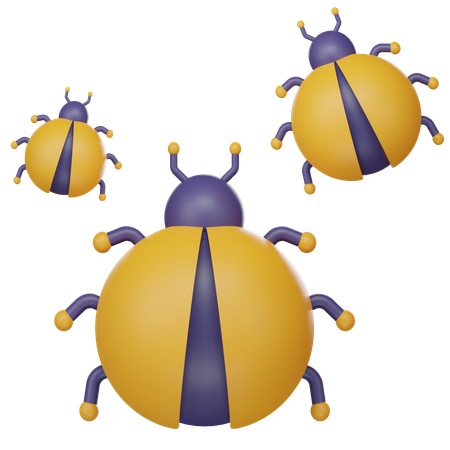 Bug  3D Icon