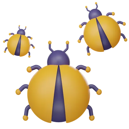 Bug  3D Icon