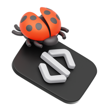 Bug  3D Icon