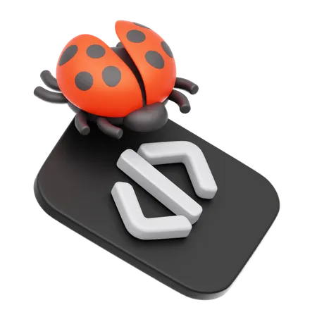 Bug  3D Icon