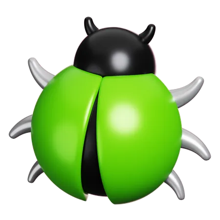 Bug  3D Icon