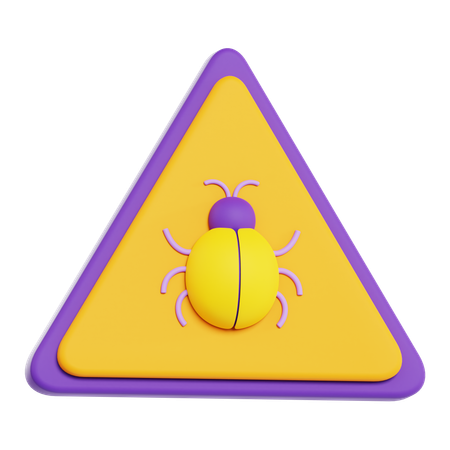 Bug  3D Icon