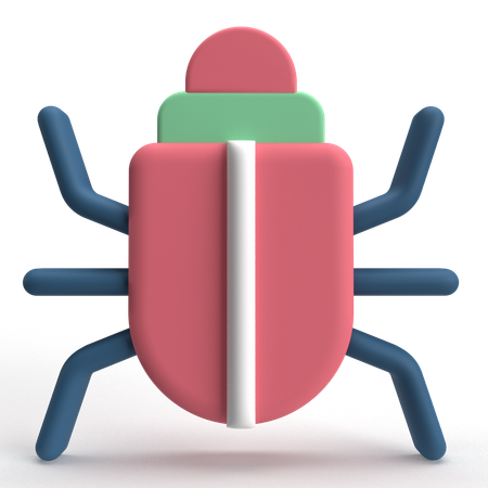 Bug  3D Icon