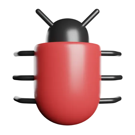 Bug  3D Icon