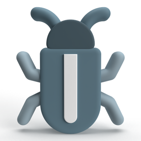 Bug  3D Icon