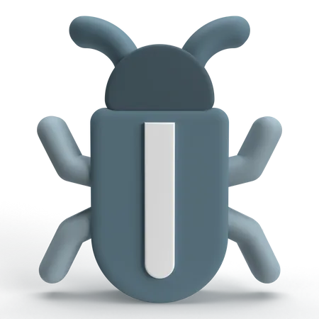 Bug  3D Icon