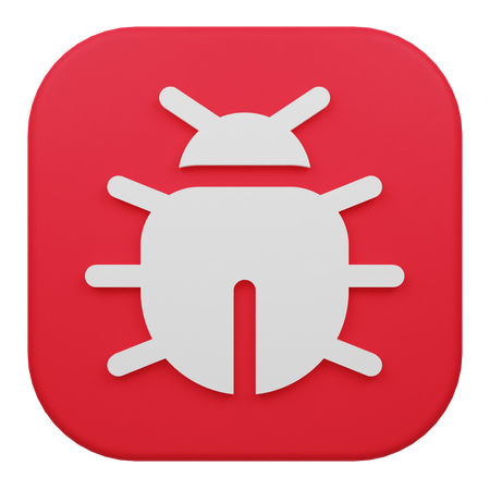 Bug  3D Icon