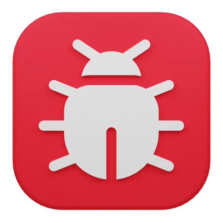 Bug  3D Icon