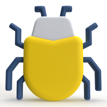 Bug  3D Icon