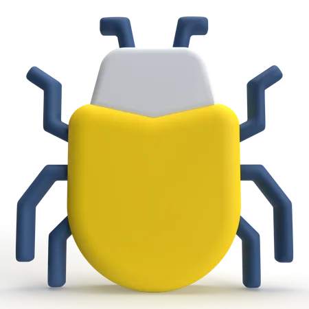 Bug  3D Icon