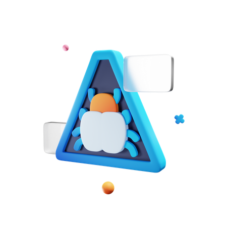 Bug  3D Icon