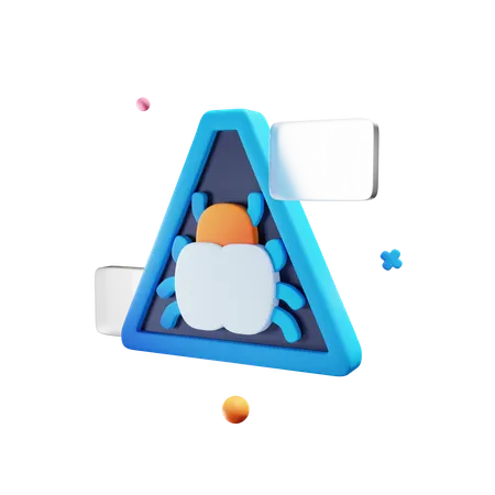 Bug  3D Icon