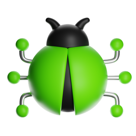 Bug  3D Icon