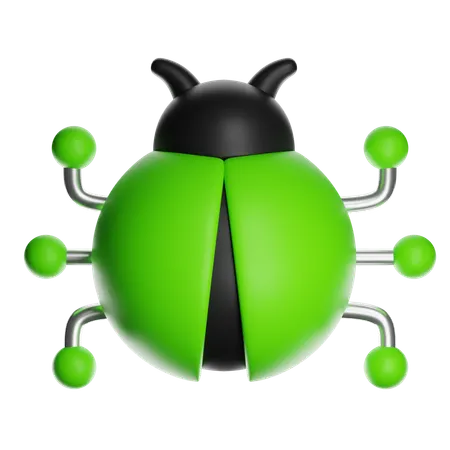 Bug  3D Icon