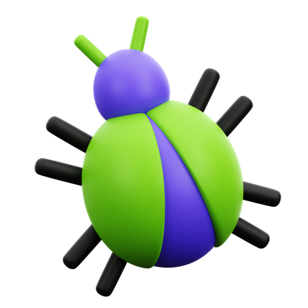 Bug  3D Icon