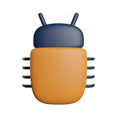 Bug  3D Icon