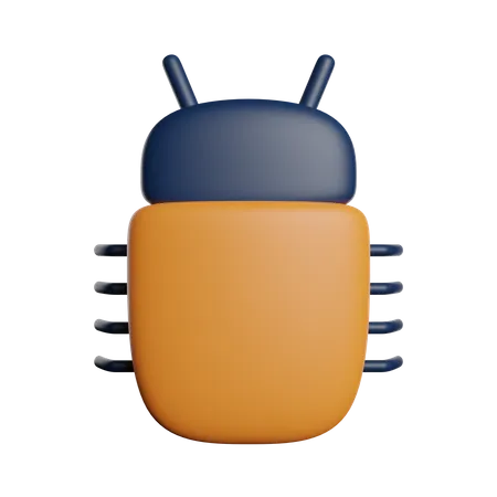 Bug  3D Icon