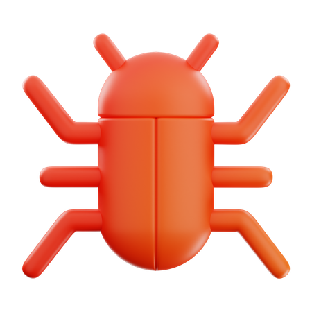 Bug  3D Icon