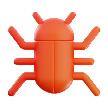 Bug  3D Icon