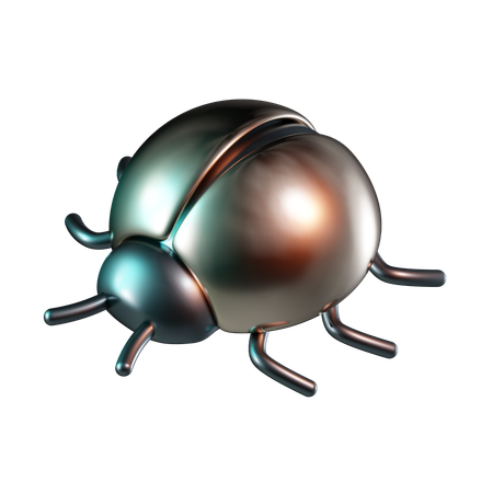 Bug  3D Icon