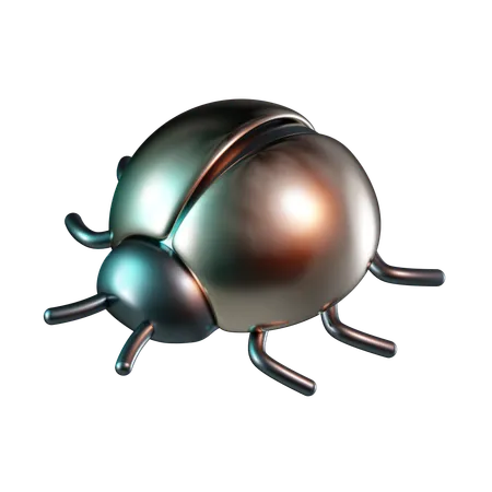 Bug  3D Icon