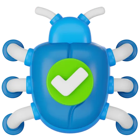 Bug  3D Icon