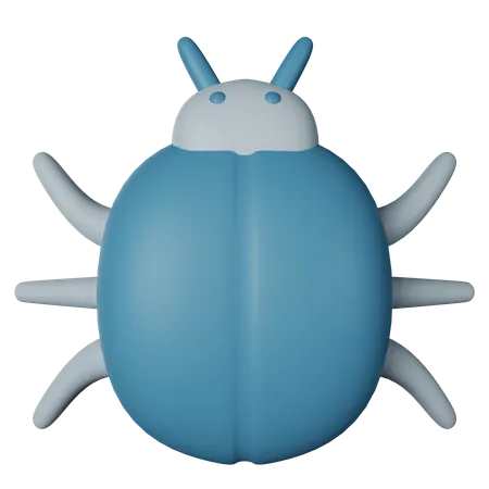 Bug  3D Icon