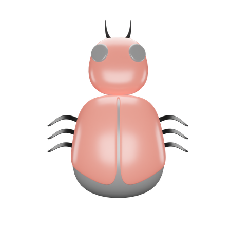 Bug  3D Icon