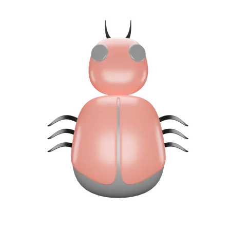 Bug  3D Icon