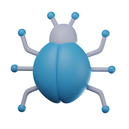 Bug  3D Icon