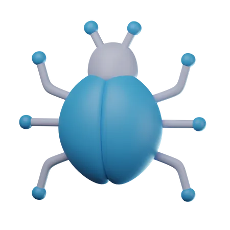 Bug  3D Icon