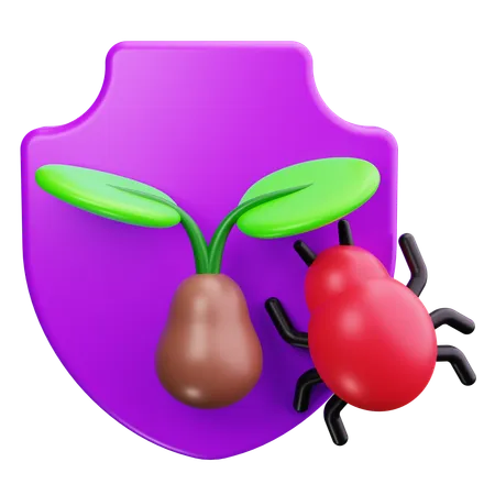 Bug  3D Icon