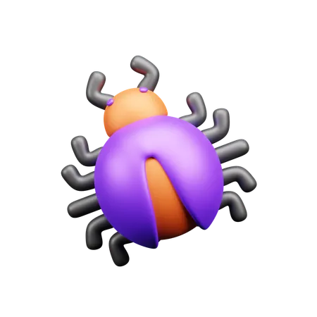 Bug  3D Icon