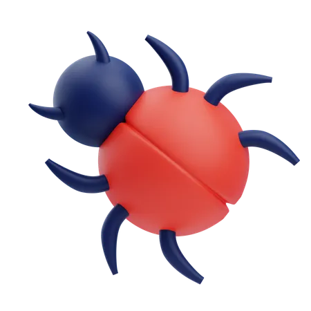 Bug  3D Icon