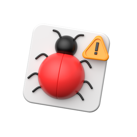 Bug  3D Icon