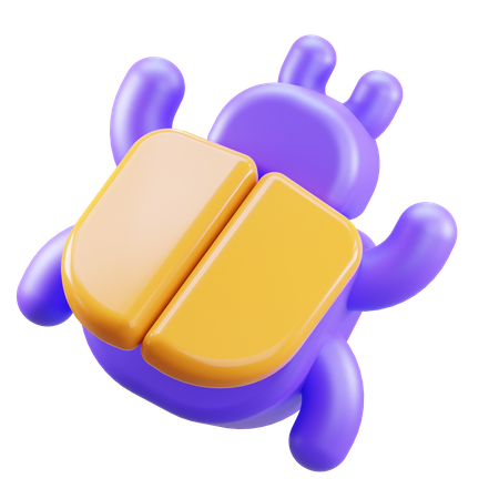 Bug  3D Icon