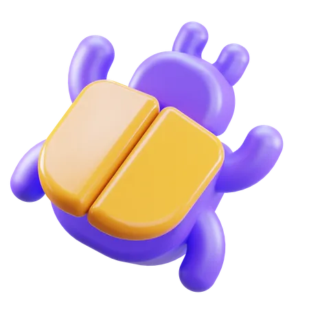 Bug  3D Icon