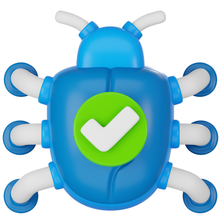 Bug  3D Icon