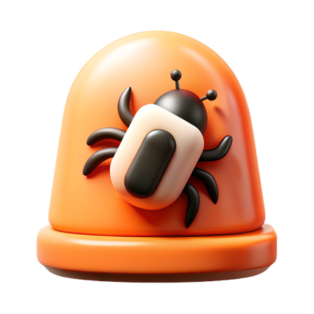 Bug Alert  3D Icon