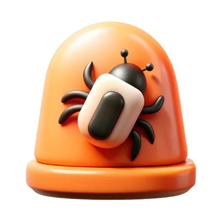 Bug Alert  3D Icon