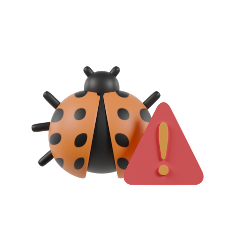 Bug Alert  3D Icon