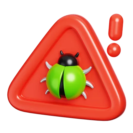 Avertissement de bug  3D Icon