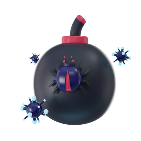 Bug Bomb  3D Icon