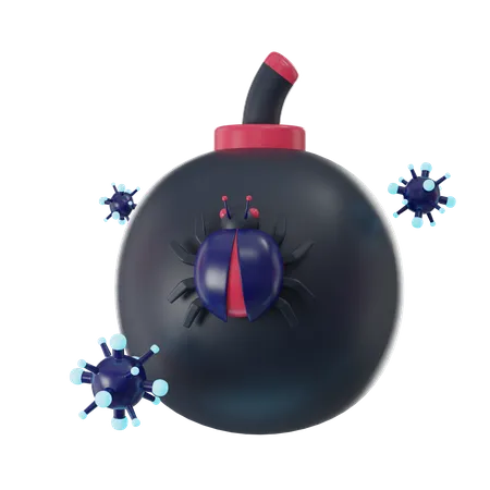 Bug Bomb  3D Icon