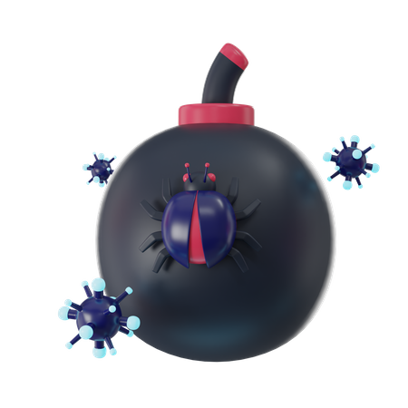 Bombe anti-insectes  3D Icon