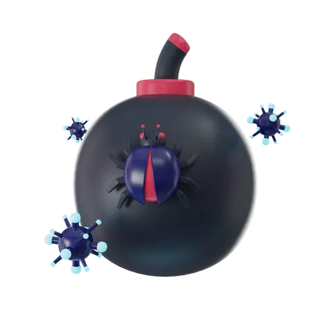 Bombe anti-insectes  3D Icon